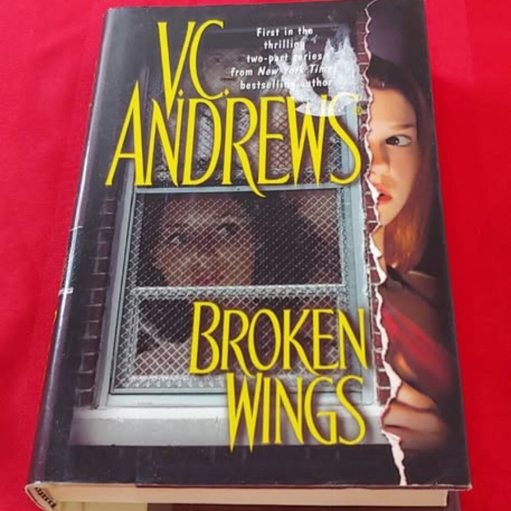 2003, BROKEN WINGS BY V.C ANDREWS, HARD COVER!!!